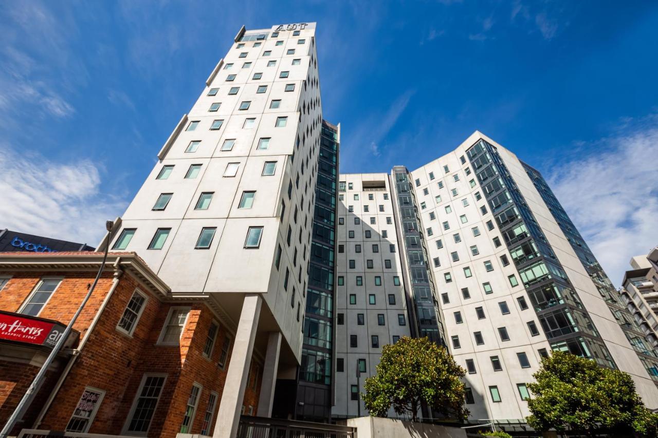 Campus Summer Stays Wellesley Apartment Auckland Eksteriør bilde